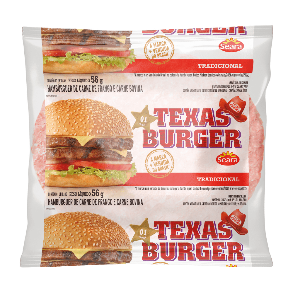 Hambúrguer Perdigão/T Texas